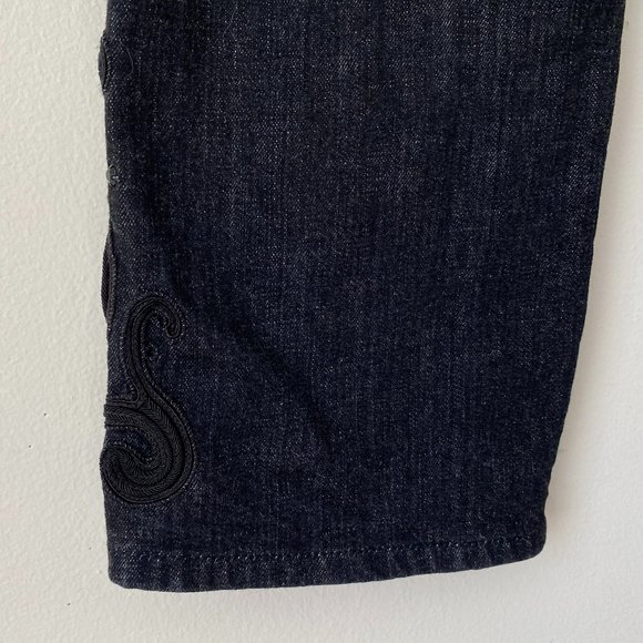 EUC Lauren by Ralph Lauren Premium Jeans Embellished Classic Straight - Picture 7 of 13